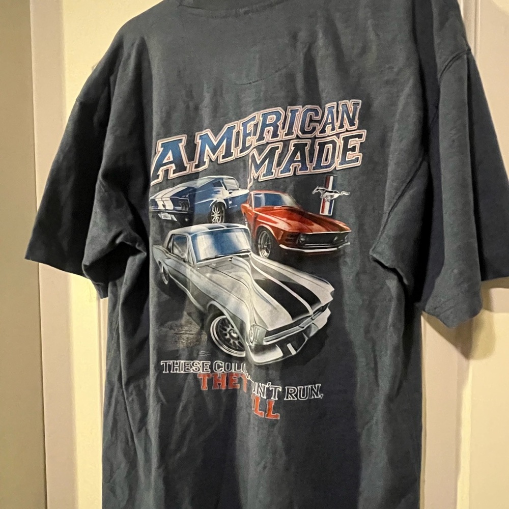Classic Car Graphic Tee - Dark Gray